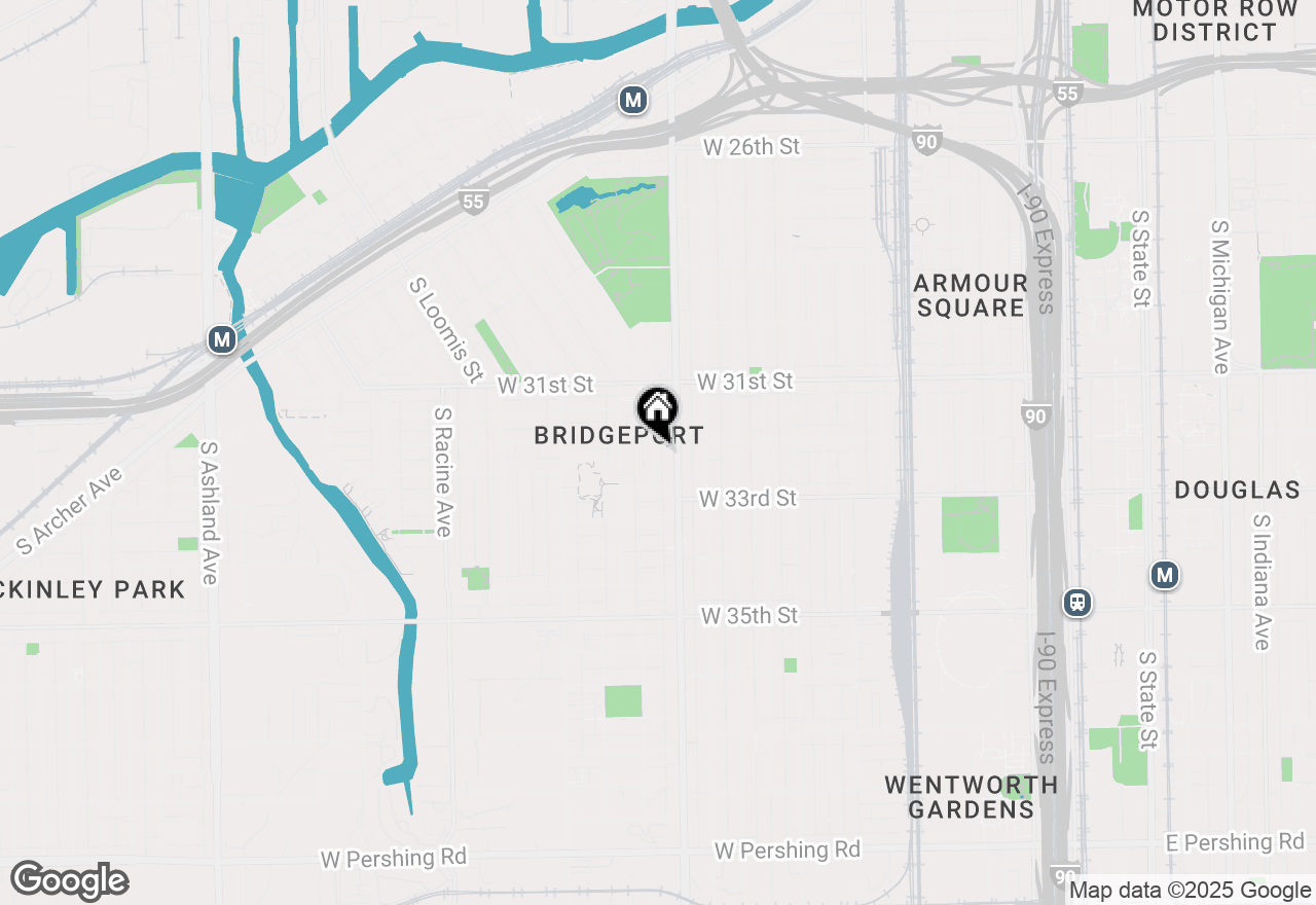 Map of 3219 S Green Street, Chicago, IL 60608