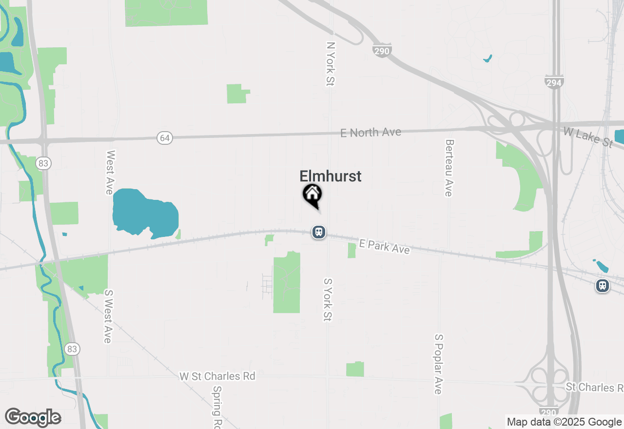 Map of 125 N Addison Avenue #3, Elmhurst, IL 60126