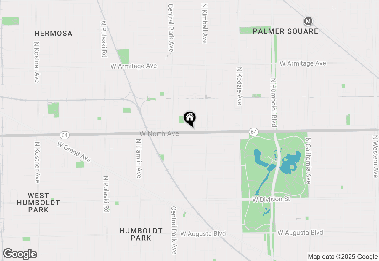 Map of 3462 W North Avenue, Chicago, IL 60647