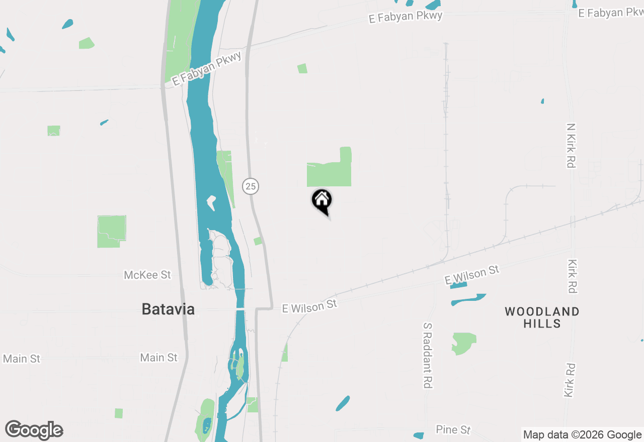Map of 432 Church Street, Batavia, IL 60510