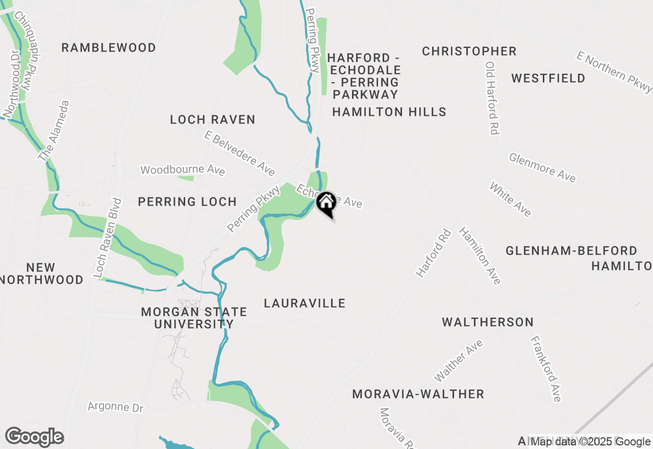 Map of 5018 Pilgrim Road, Baltimore, MD 21214