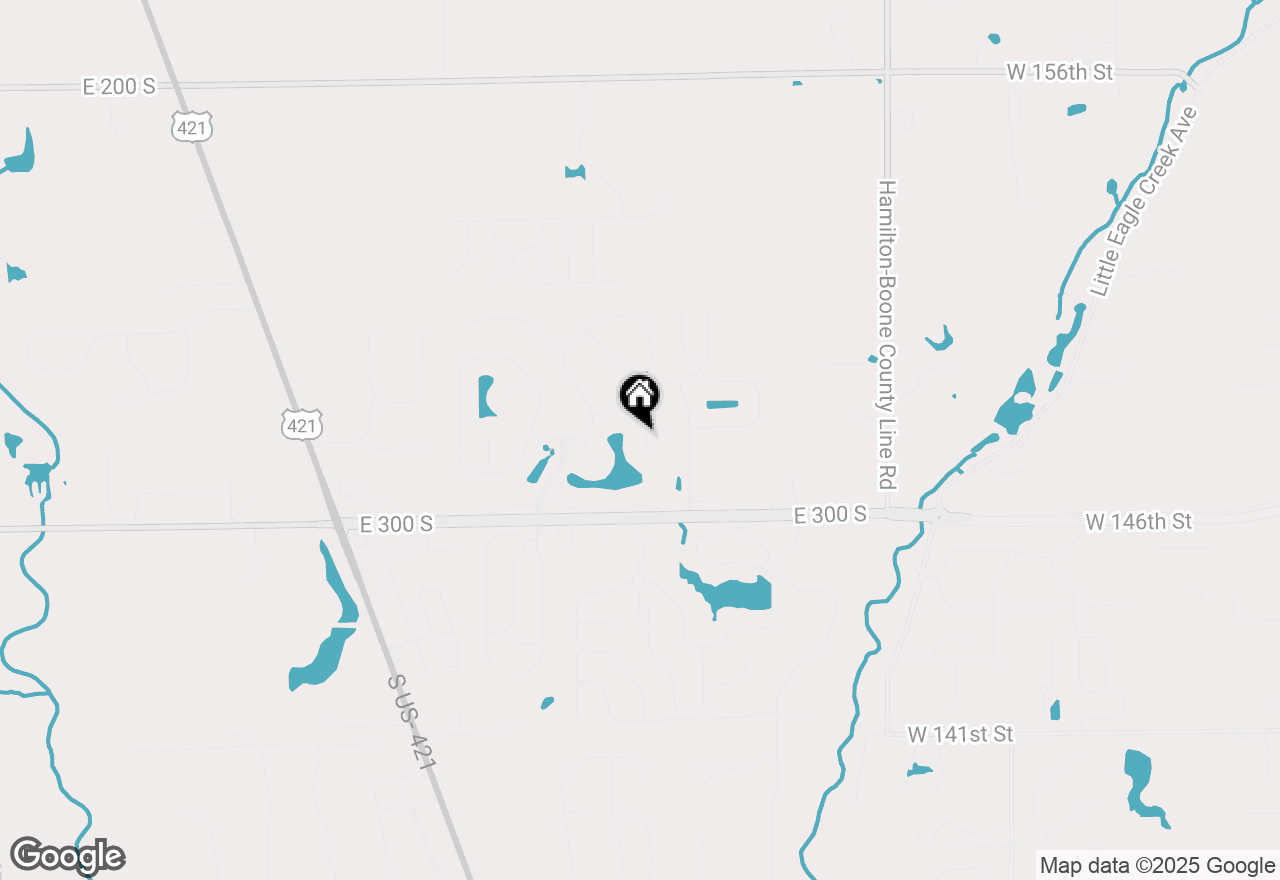 Map of 11341 Abercairn Court, Zionsville, IN 46077