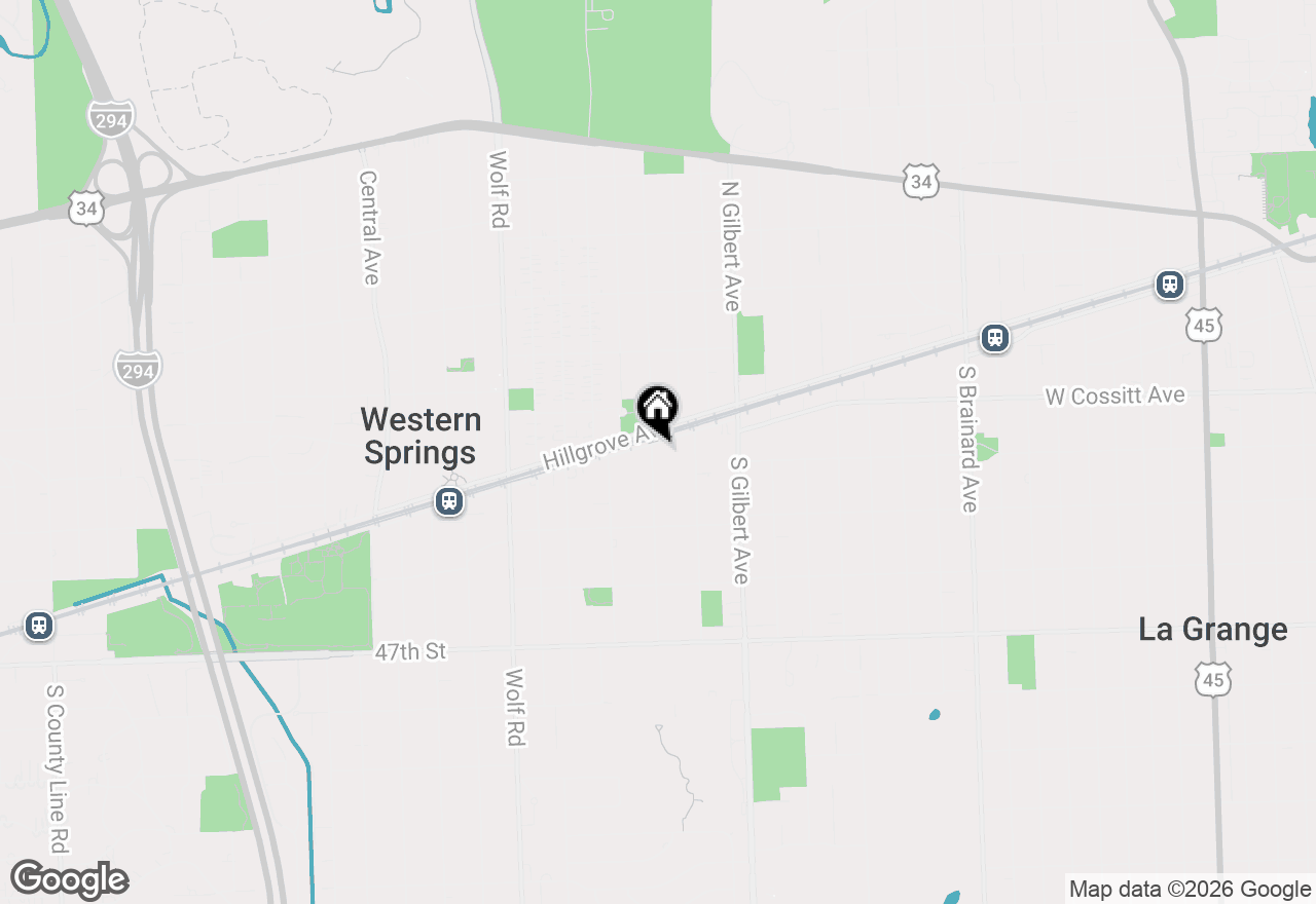 Map of 4409 Clausen Avenue #4409, Western Springs, IL 60558