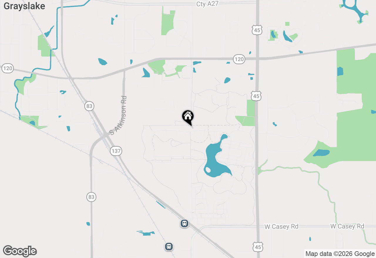 Map of 1288 Prairie Trail, Grayslake, IL 60030