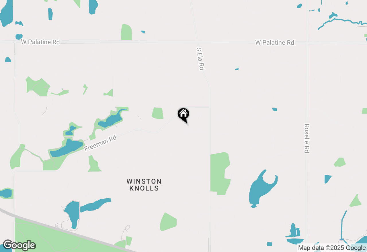 Map of 409 Lauder Lane, Inverness, IL 60067