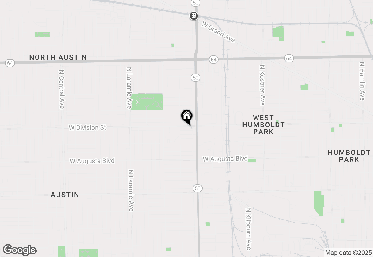 Map of 4837-4841 W Division Street, Chicago, IL 60651