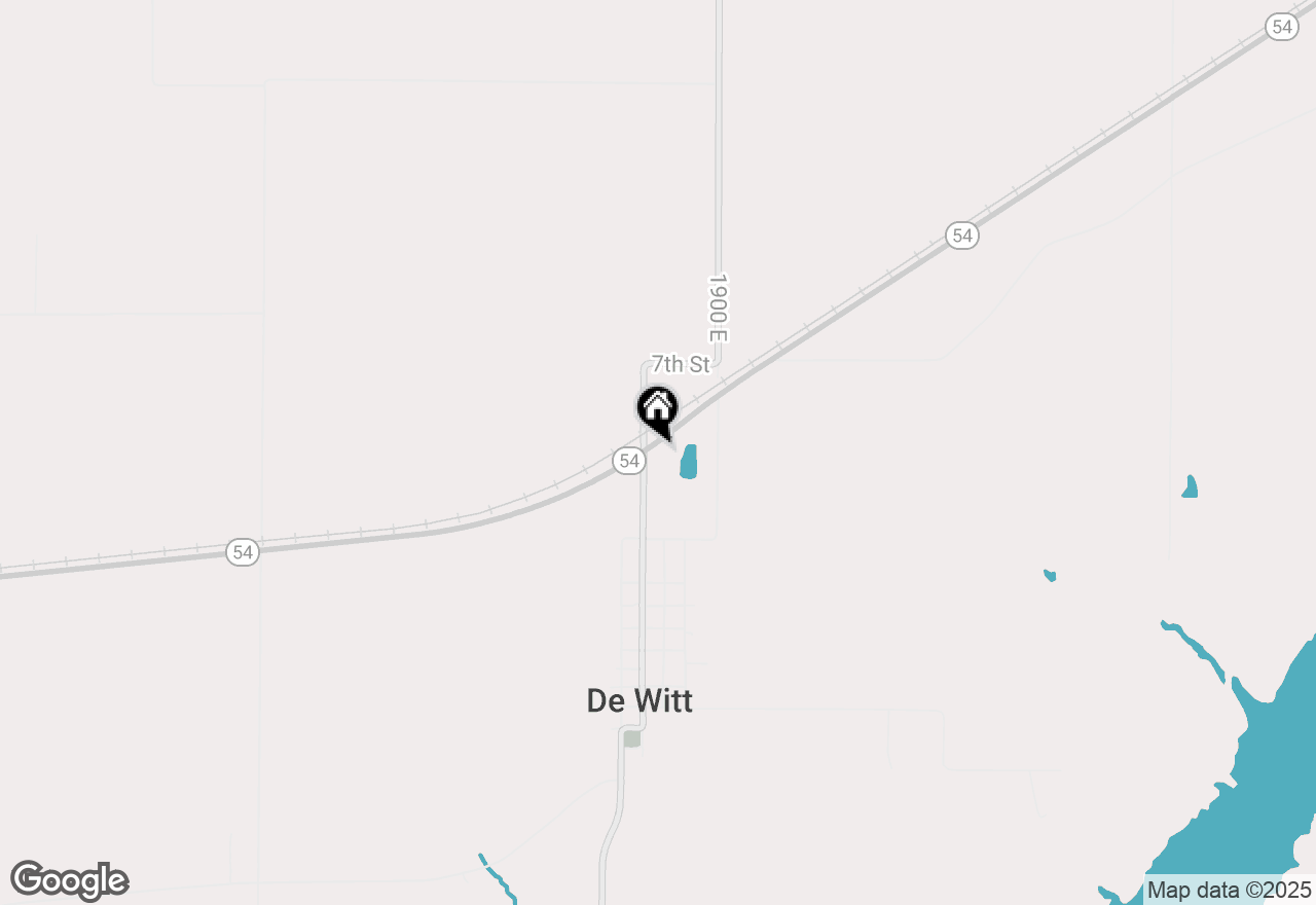 Map of 18836 State Highway 54, Dewitt, IL 61735