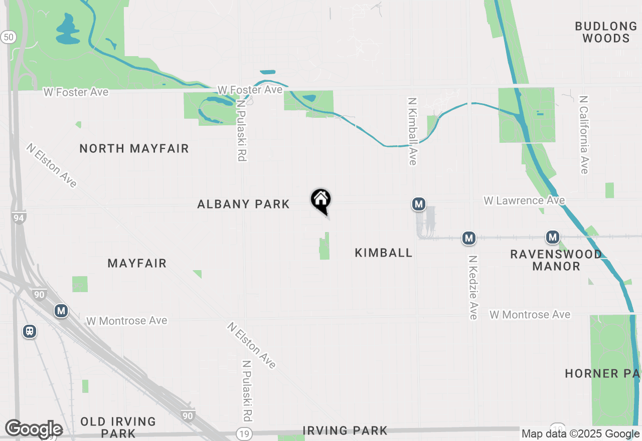 Map of 3715 W Giddings Street #2S, Chicago, IL 60625