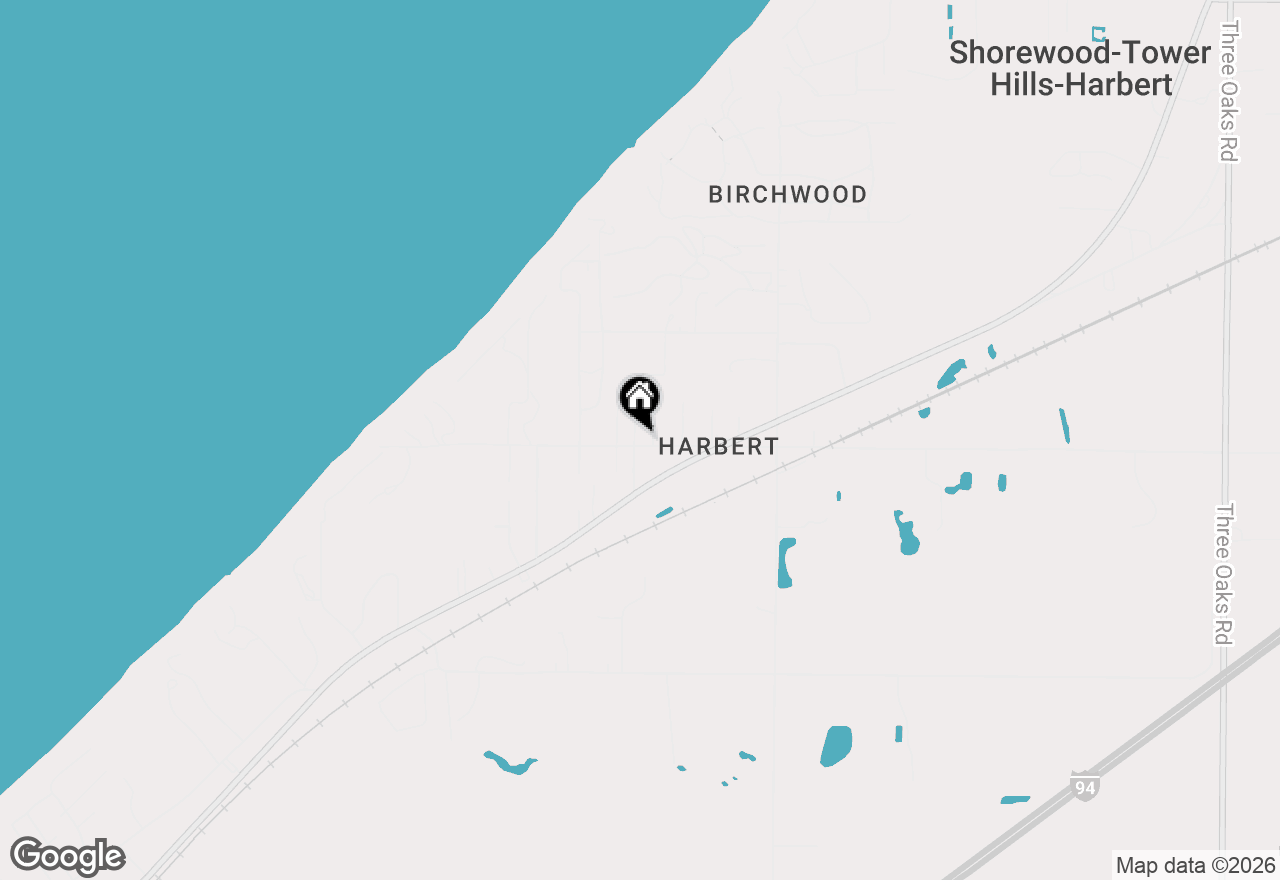 Map of 7541 Harbert Road, Sawyer, MI 49125