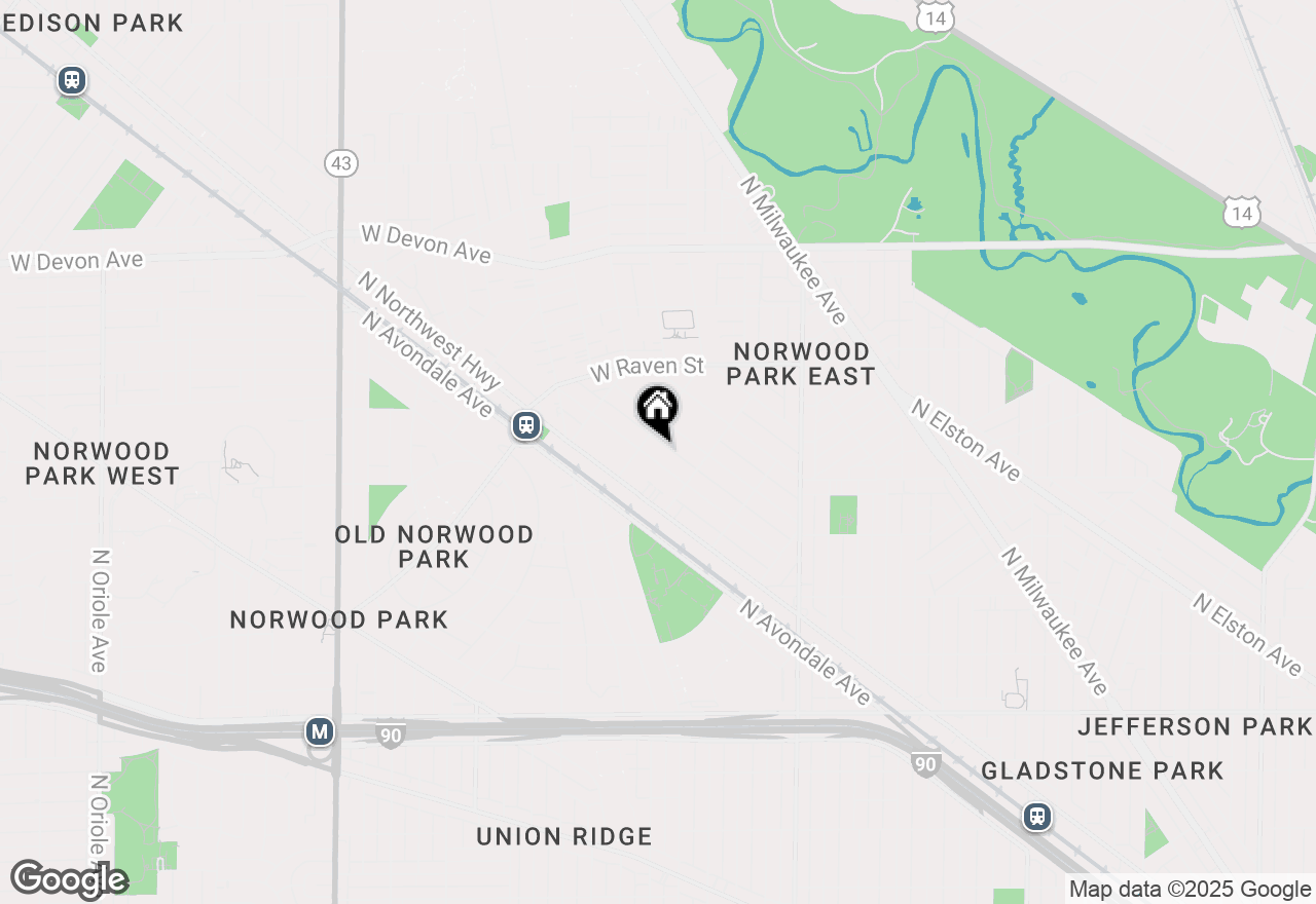 Map of 6035 N Navarre Avenue, Chicago, IL 60631