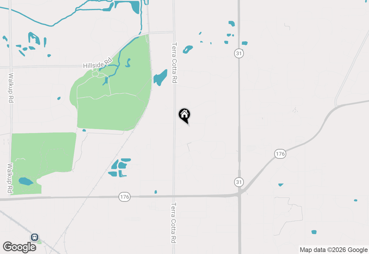 Map of 529 Nunda Trail, Crystal Lake, IL 60012