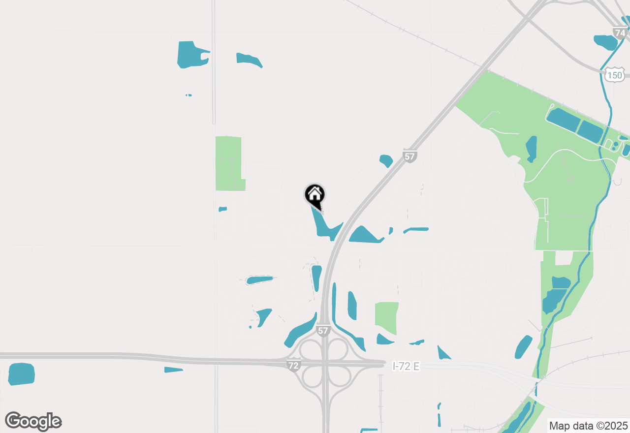 Map of 3722 Balcary Bay, Champaign, IL 61822