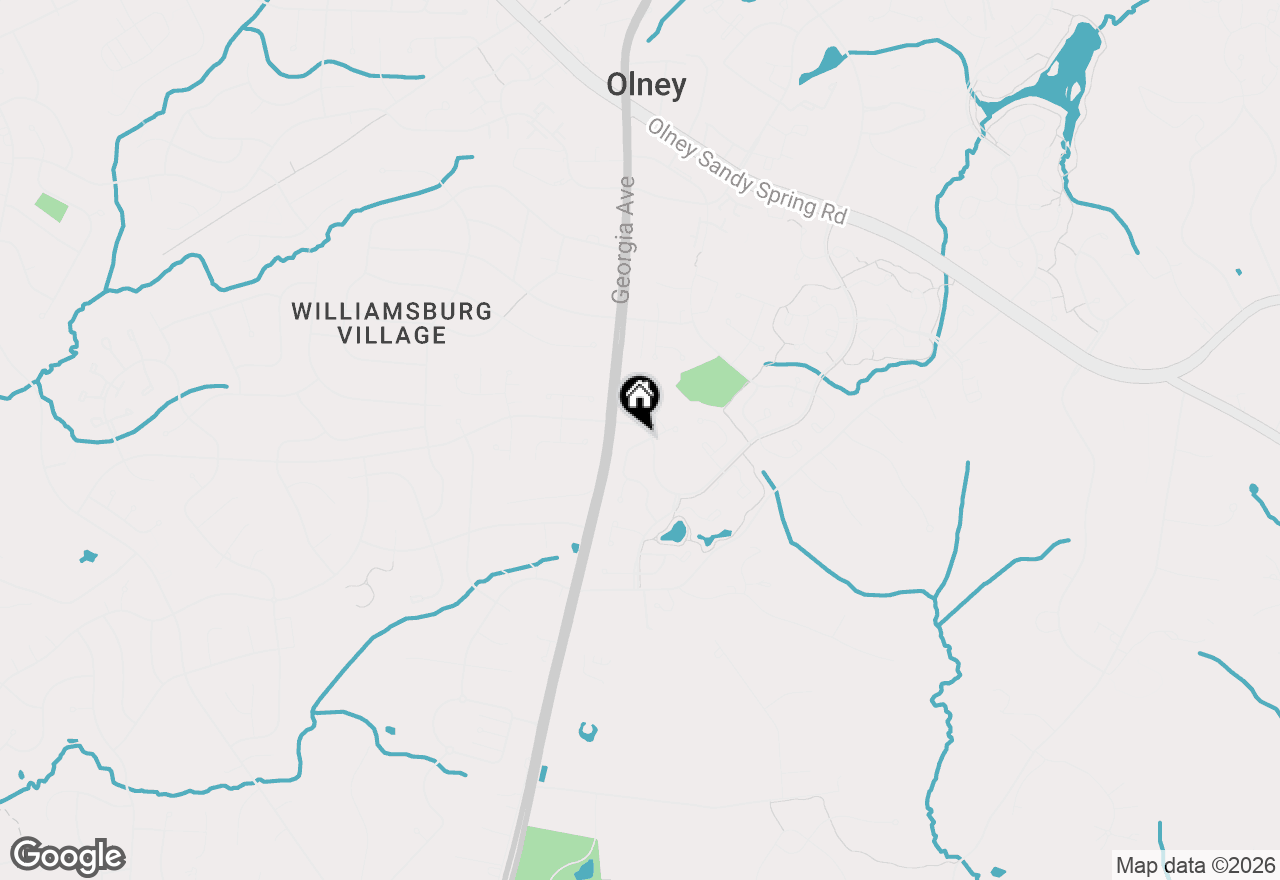 Map of 3358 Megans Way, Olney, MD 20832