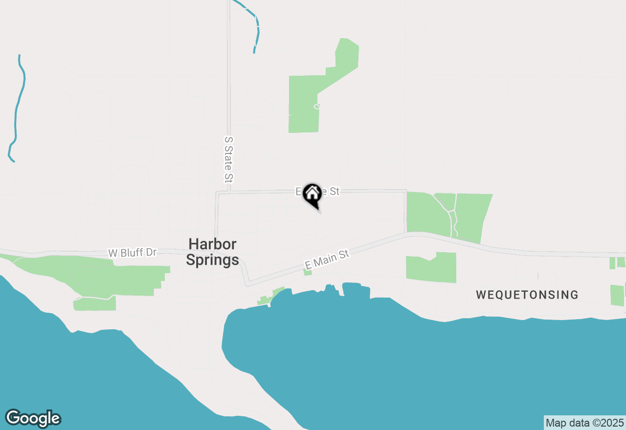Map of 545 Arbor Street, Harbor Springs, MI 49740