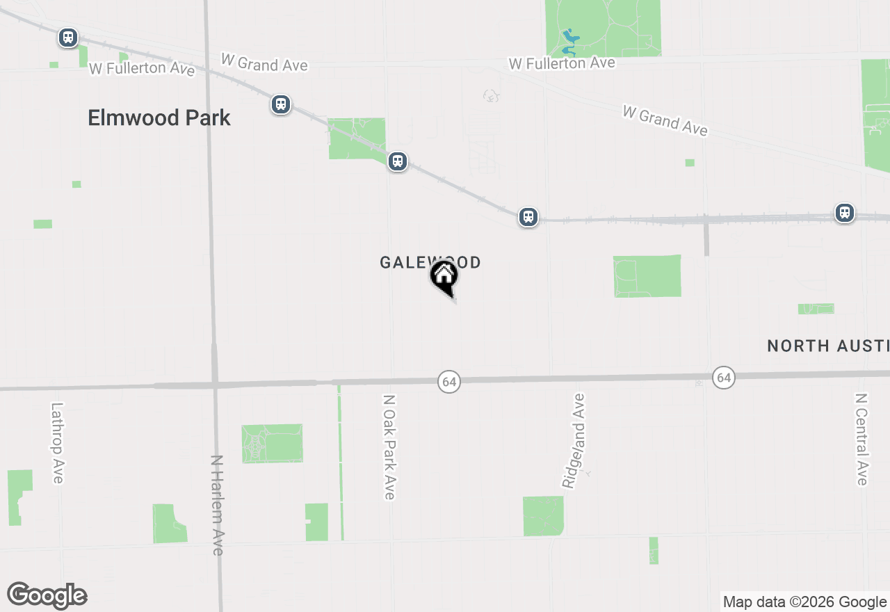 Map of 1758 N Natoma Avenue, Chicago, IL 60707