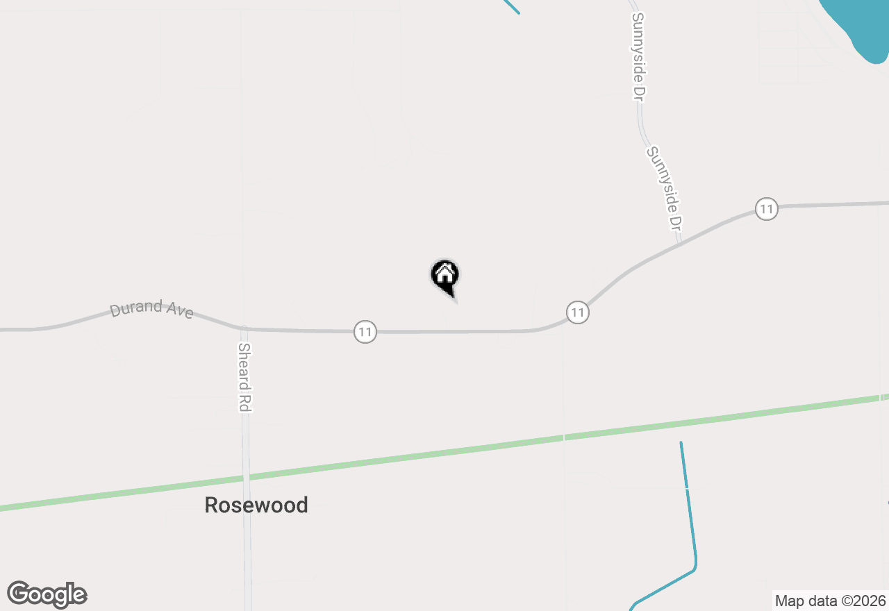Map of 26326 Durand Ave, Kansasville, WI 53139