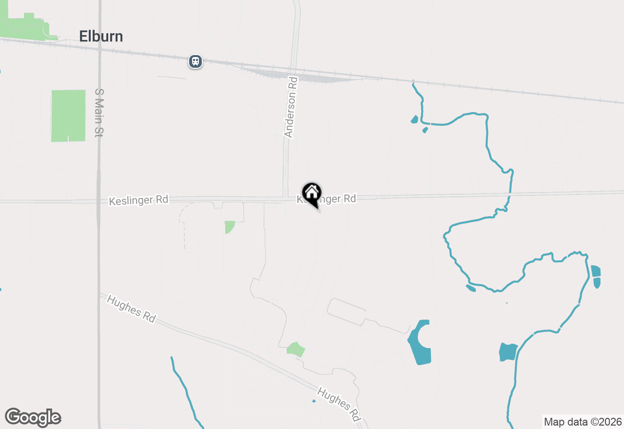 Map of 1053 Sears Circle, Elburn, IL 60119