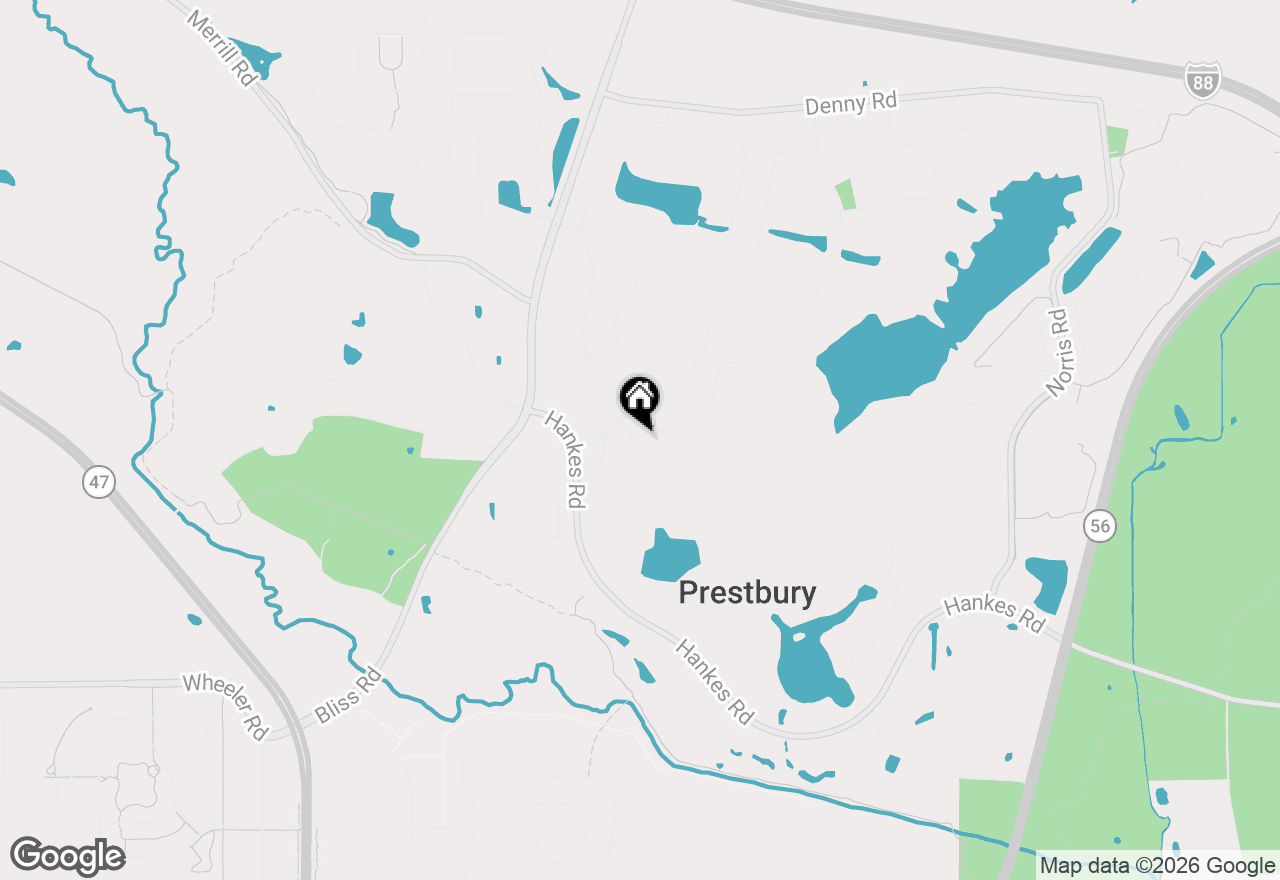 Map of 6 Glengarry Lane, Sugar Grove, IL 60554