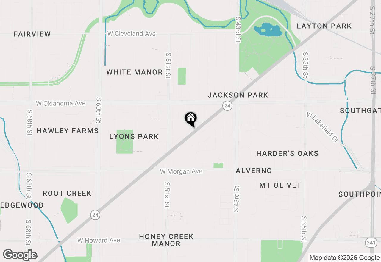 Map of 4820 W Forest Home Ave, Milwaukee, WI 53219