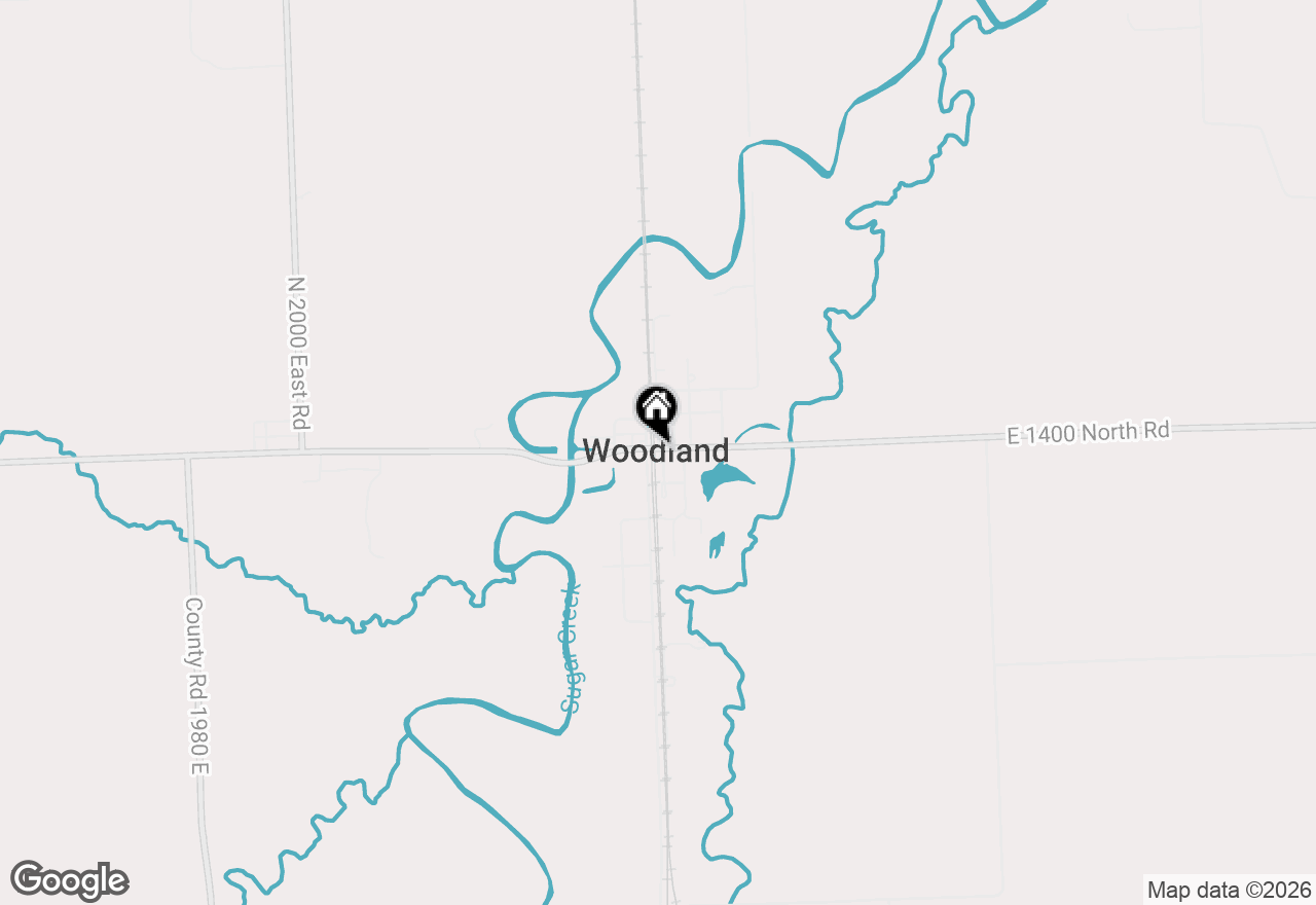 Map of 308 Half Street, Woodland, IL 60974