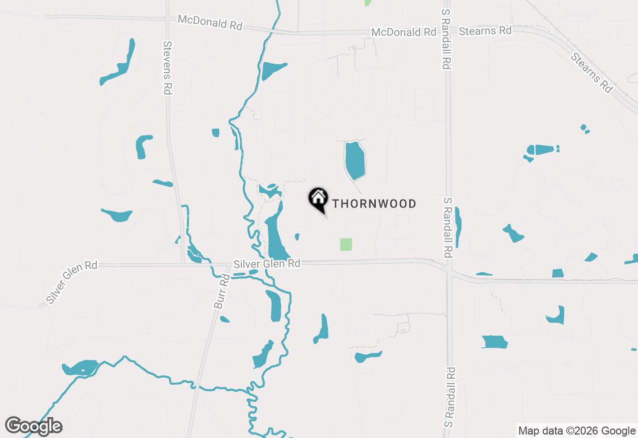 Map of 21 W Sandstone Court, South Elgin, IL 60177