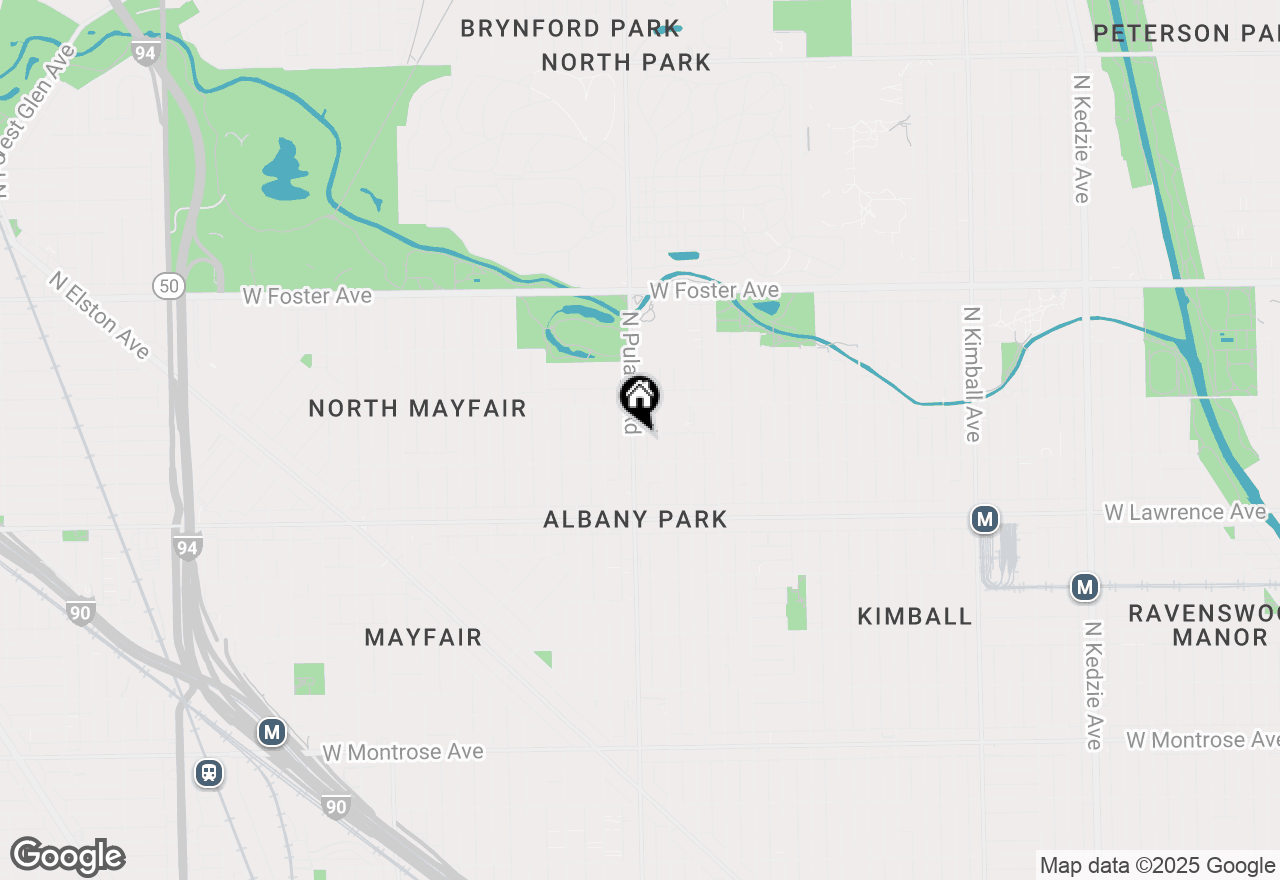 Map of 4923 N Pulaski Road, Chicago, IL 60630