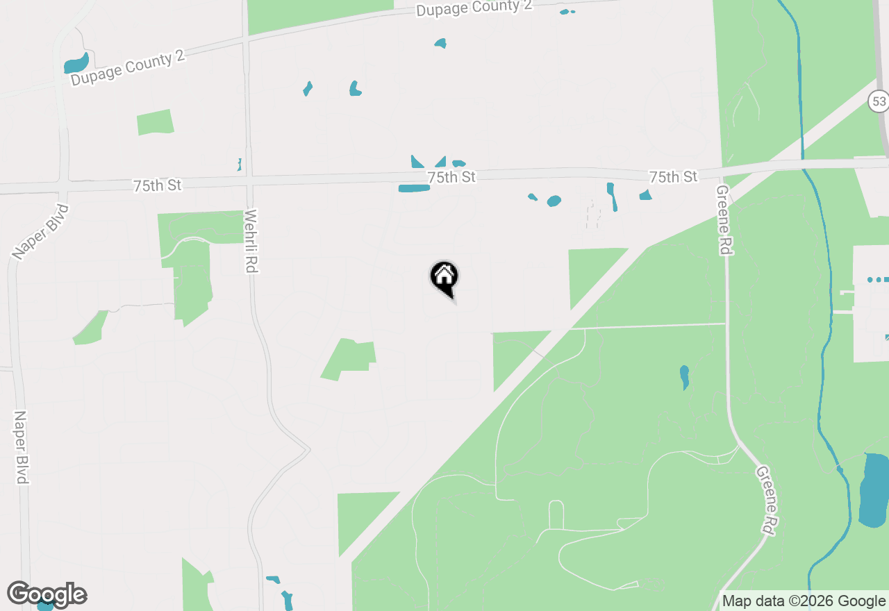 Map of 1910 Morgan Circle, Naperville, IL 60565