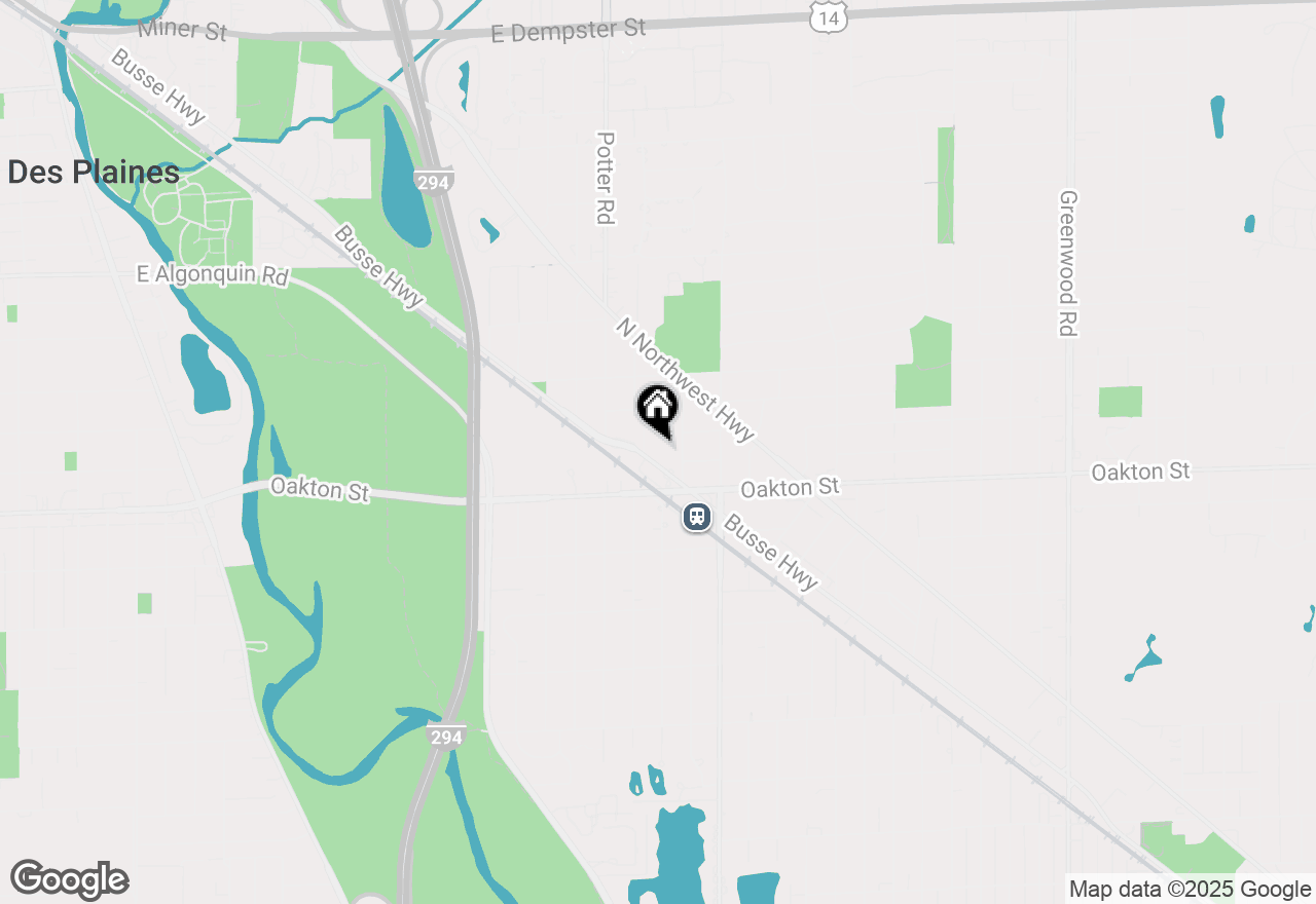 Map of 1033 Busse Highway #2C, Park Ridge, IL 60068