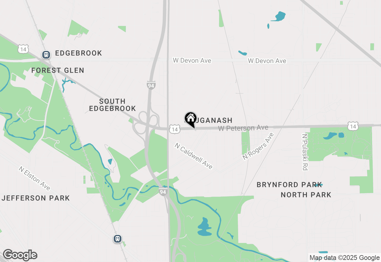 Map of 4665 W Peterson Avenue, Chicago, IL 60646