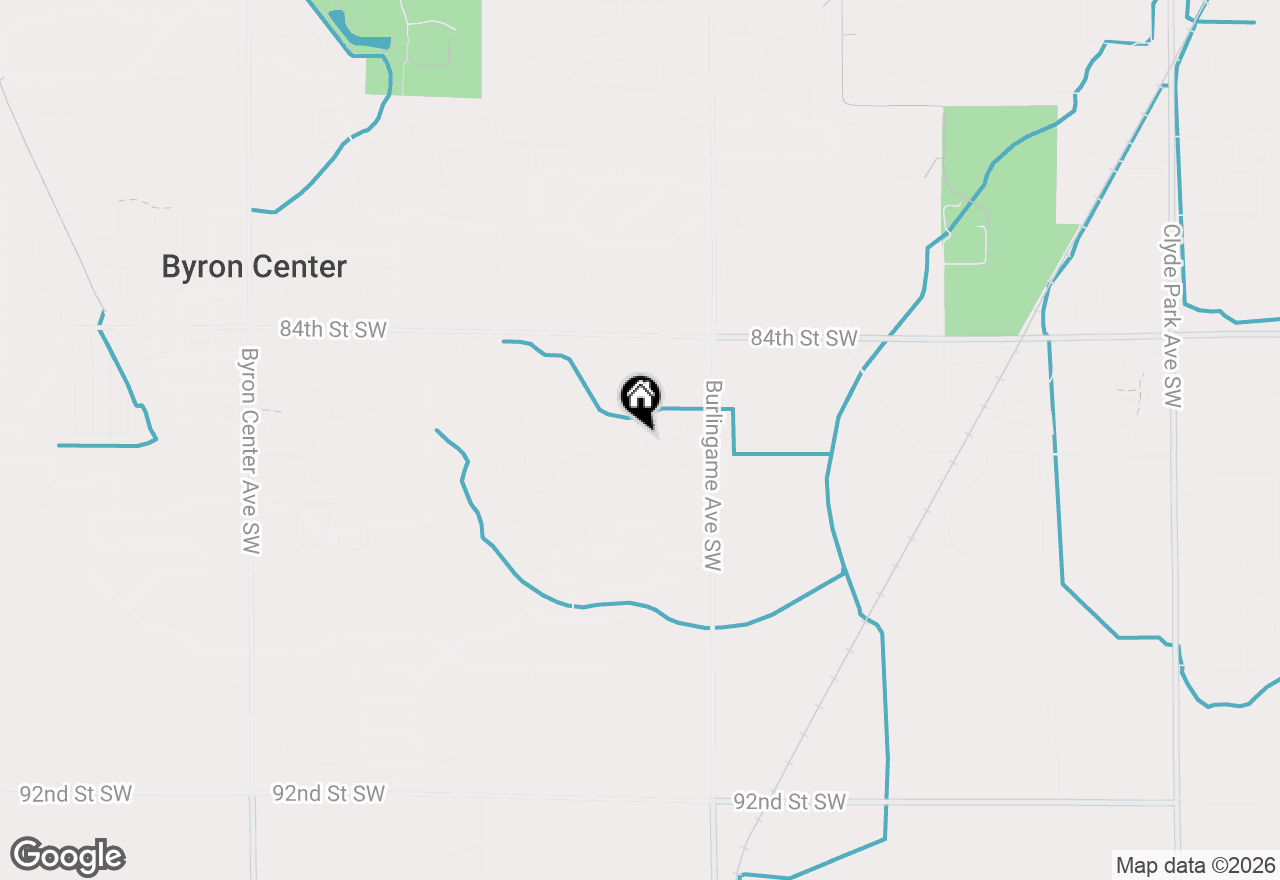 Map of 1725 Thyme Drive Sw, Byron Center, MI 49315