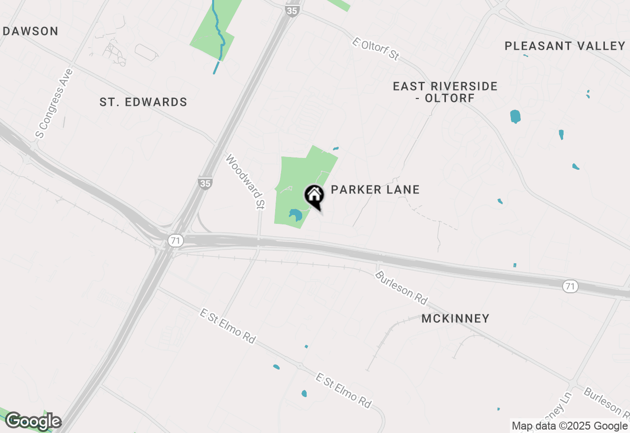 Map of 3502 Catalina Dr #A, Austin, TX 78741