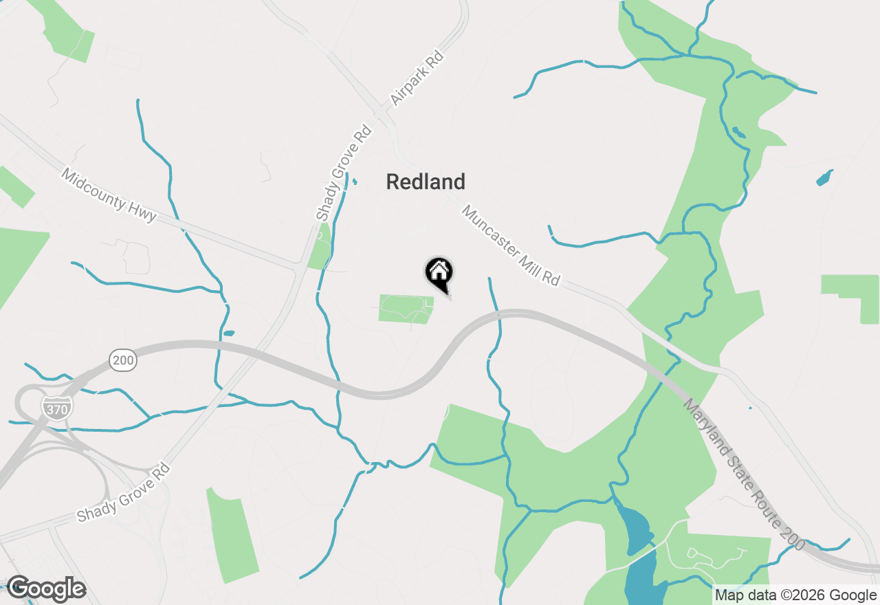 Map of 17217 Redland Road, Rockville, MD 20855