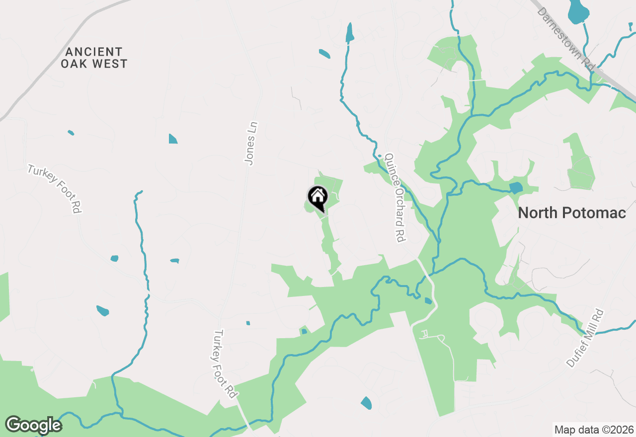 Map of 12409 Keeneland Pl, North Potomac, MD 20878