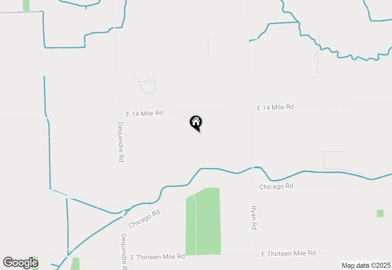 Map of 32603 Dowland Drive, Warren, MI 48092