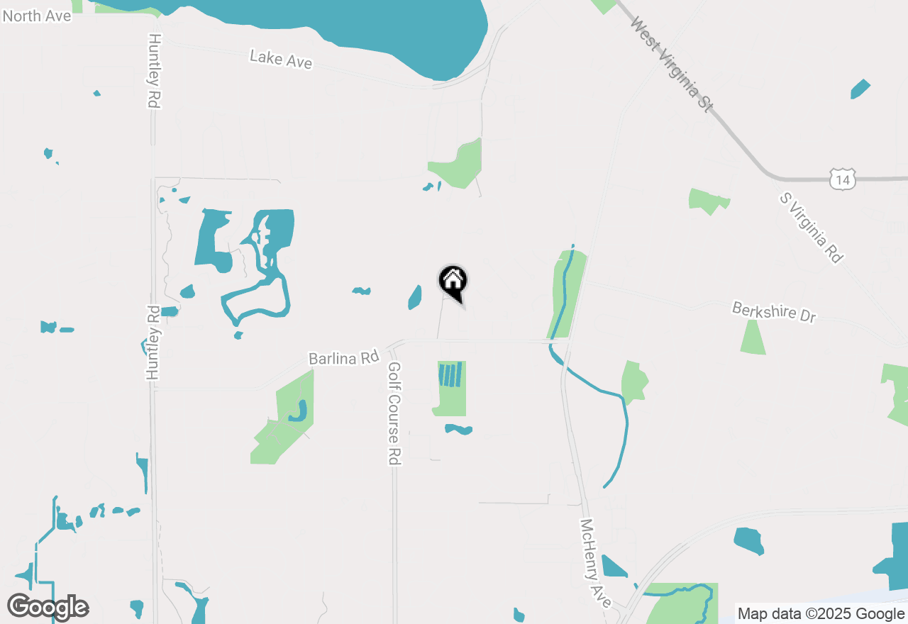 Map of 740 Saint Andrews Lane #34, Crystal Lake, IL 60014