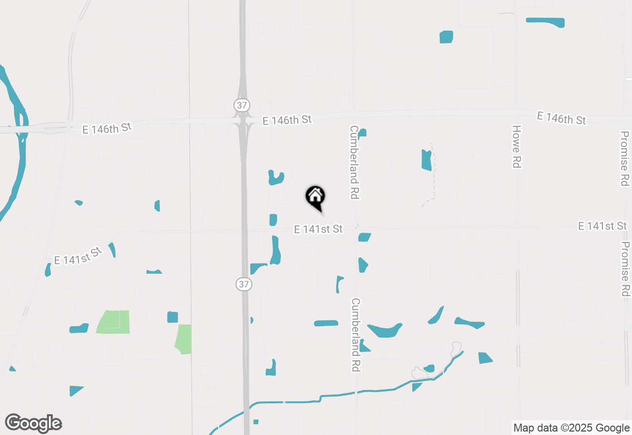 Map of 9628 Rolling Plain Drive, Noblesville, IN 46060