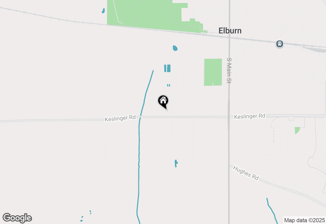 Map of 44W540 Keslinger Road, Elburn, IL 60119