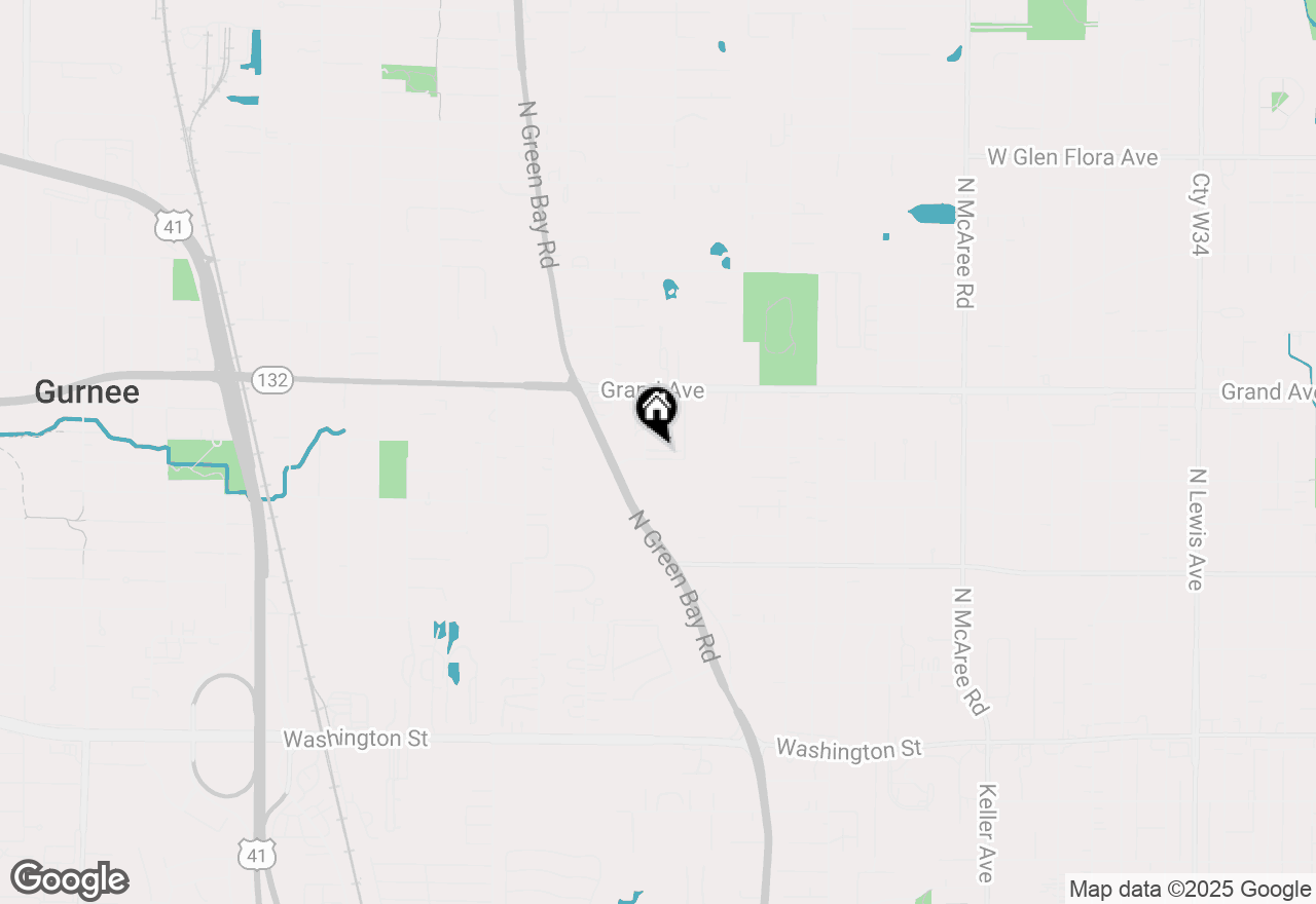 Map of 603 N Austin Avenue, Waukegan, IL 60085