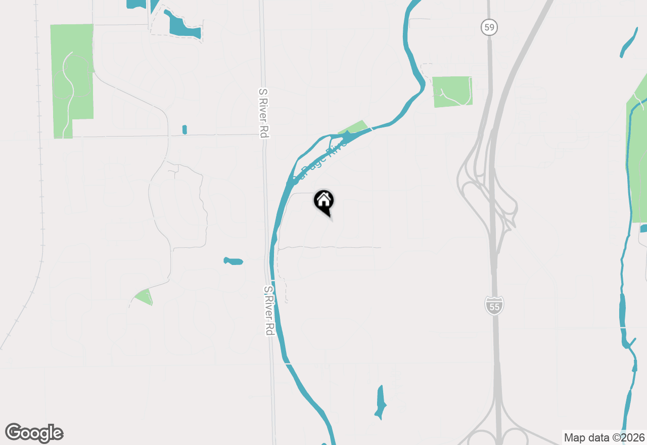 Map of 21002 Kenmare Drive, Shorewood, IL 60404