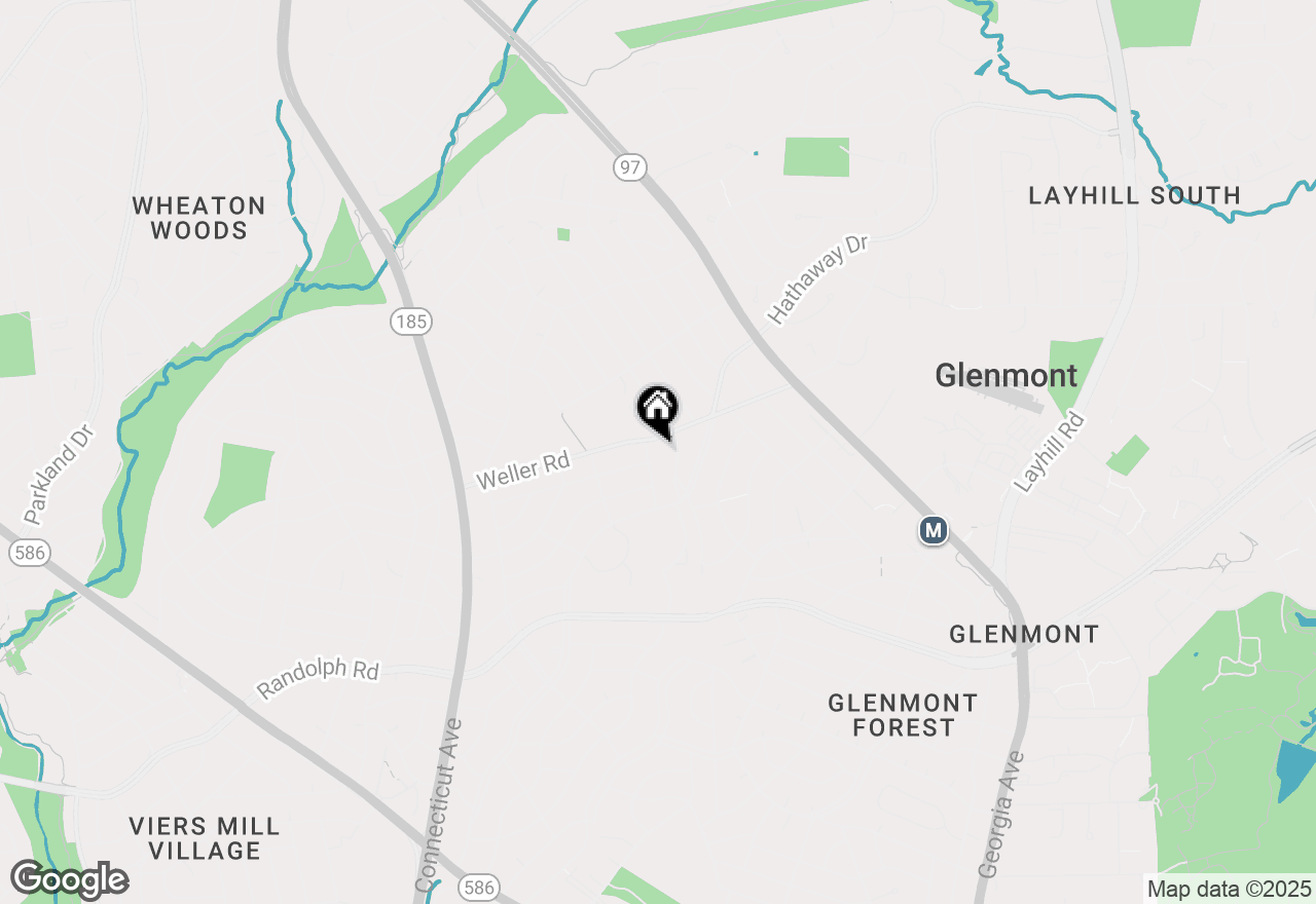 Map of 12703 Bluhill Road, Silver Spring, MD 20906