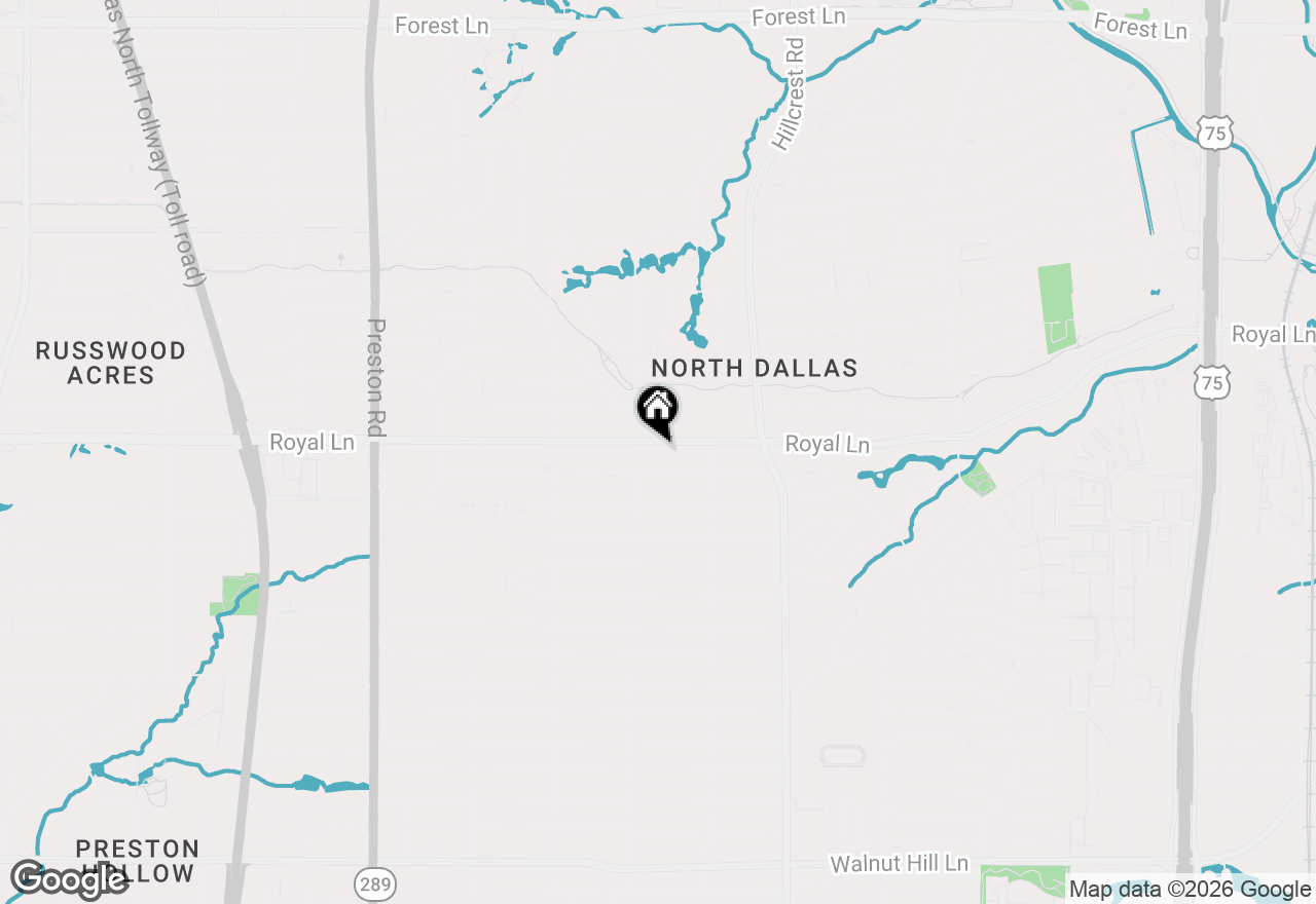 Map of 6522 Royal Lane, Dallas, TX 75230