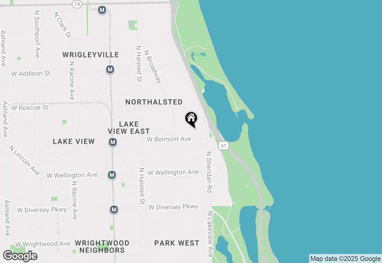 Map of 505 W Melrose Street #507, Chicago, IL 60657