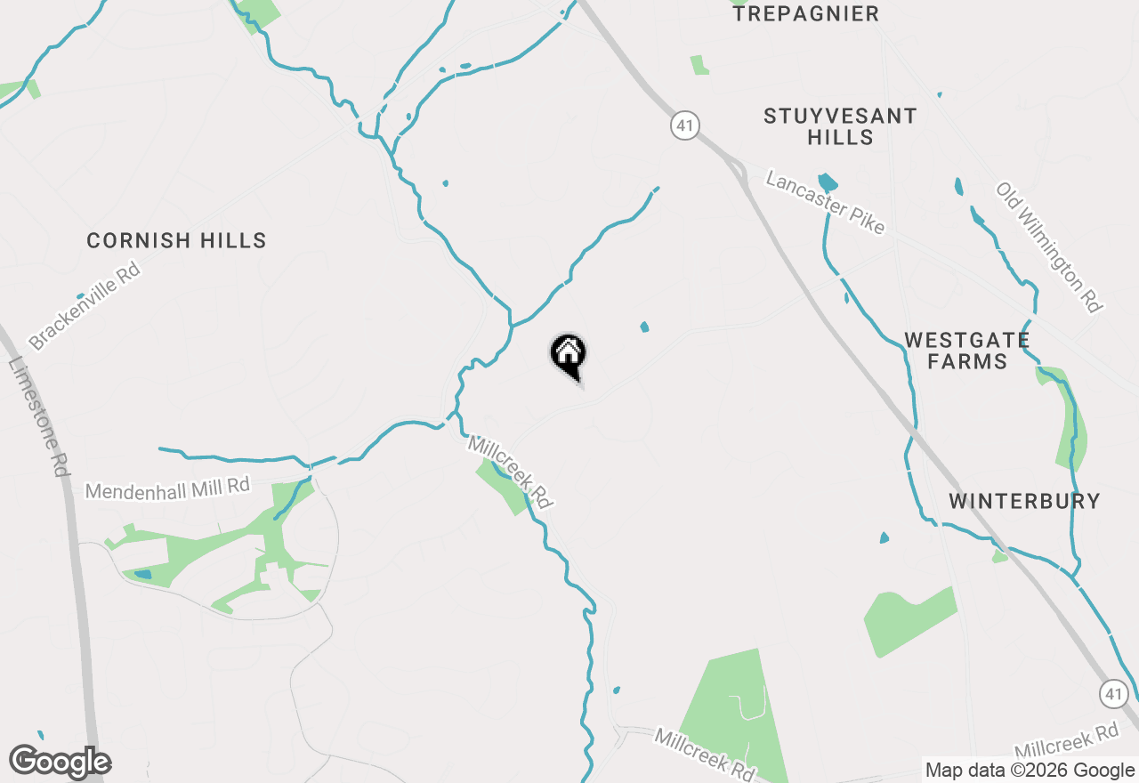 Map of 1850 Graves Road, Hockessin, DE 19707