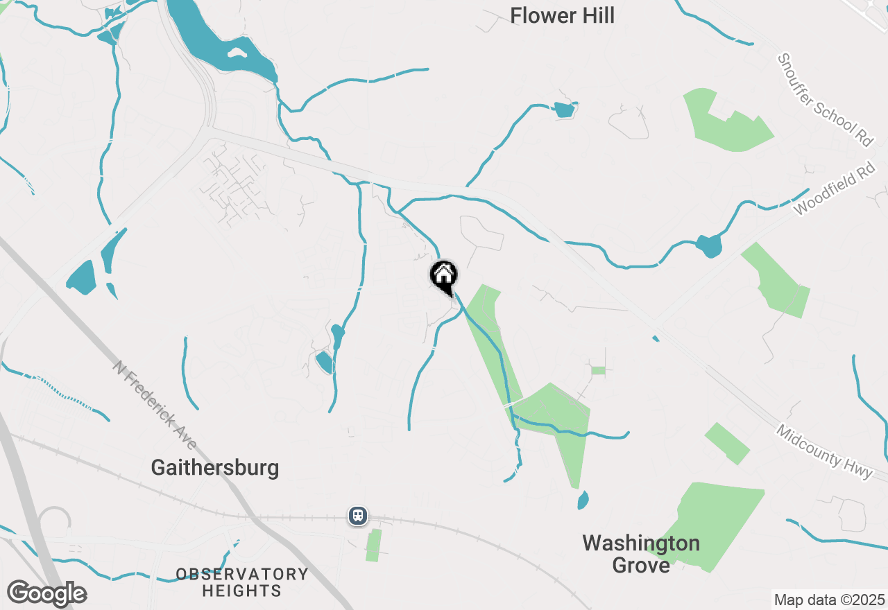 Map of 749 Raven Avenue, Gaithersburg, MD 20877