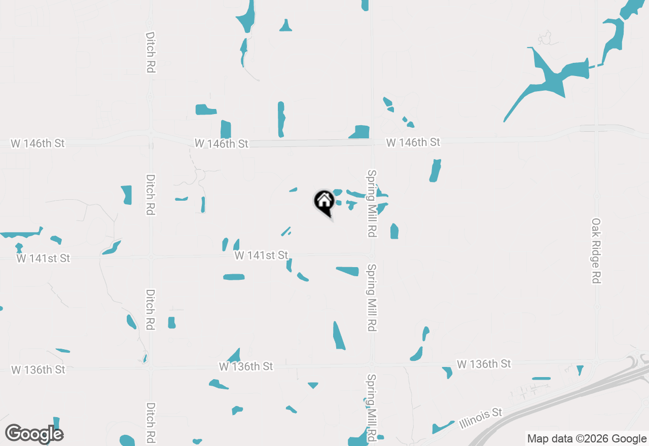 Map of 507 Twin Oaks Drive, Carmel, IN 46032