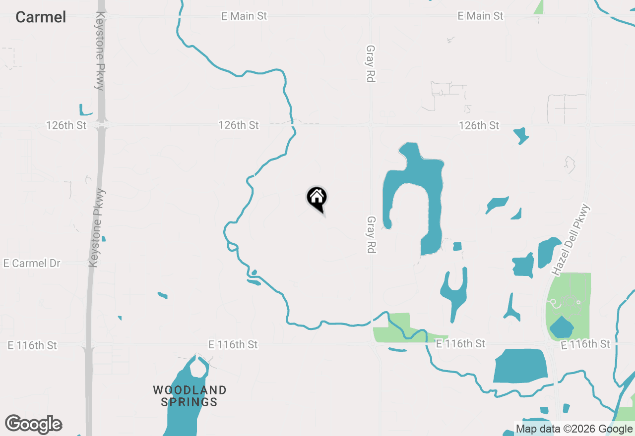 Map of 12112 Roxbury Place, Carmel, IN 46033