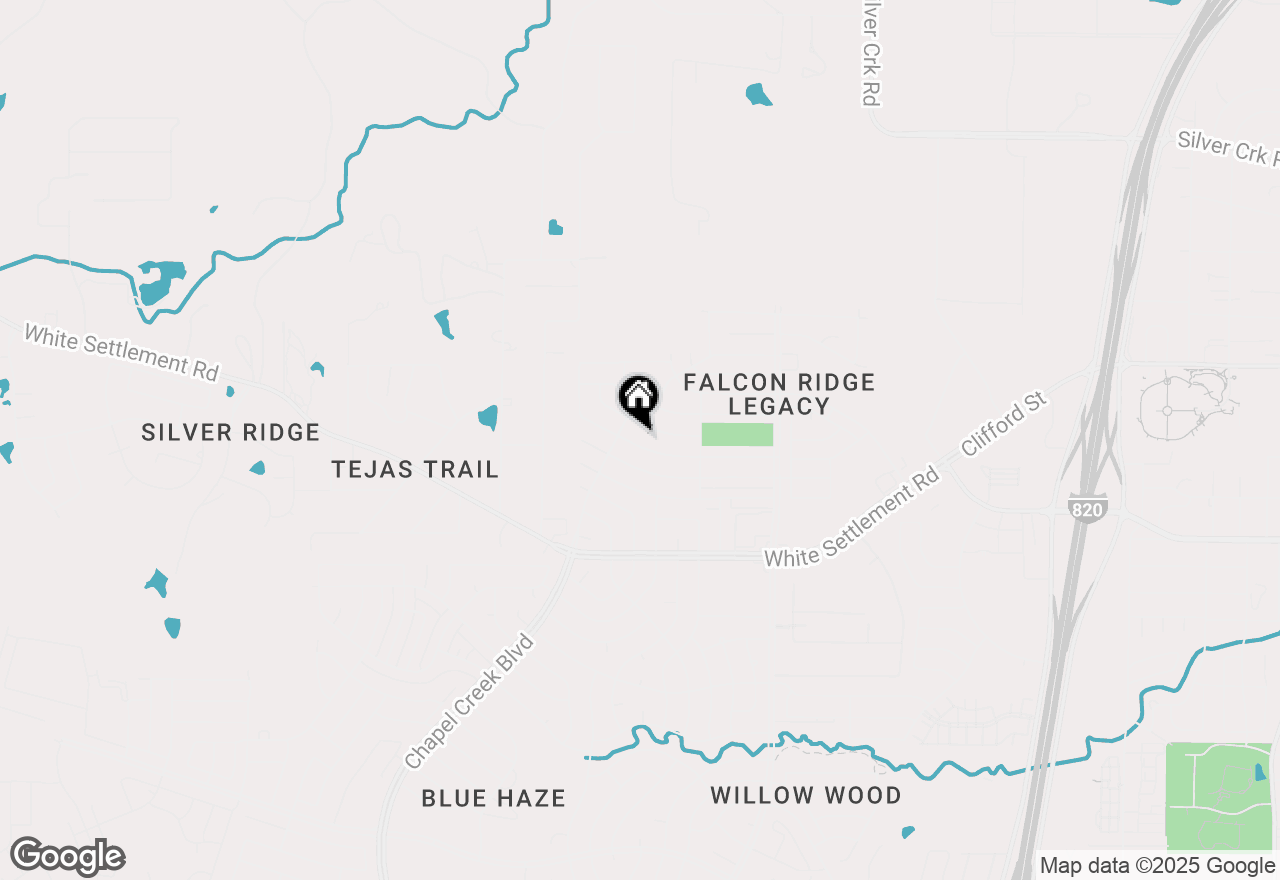 Map of 10120 Long Rifle Drive, Fort Worth, TX 76108
