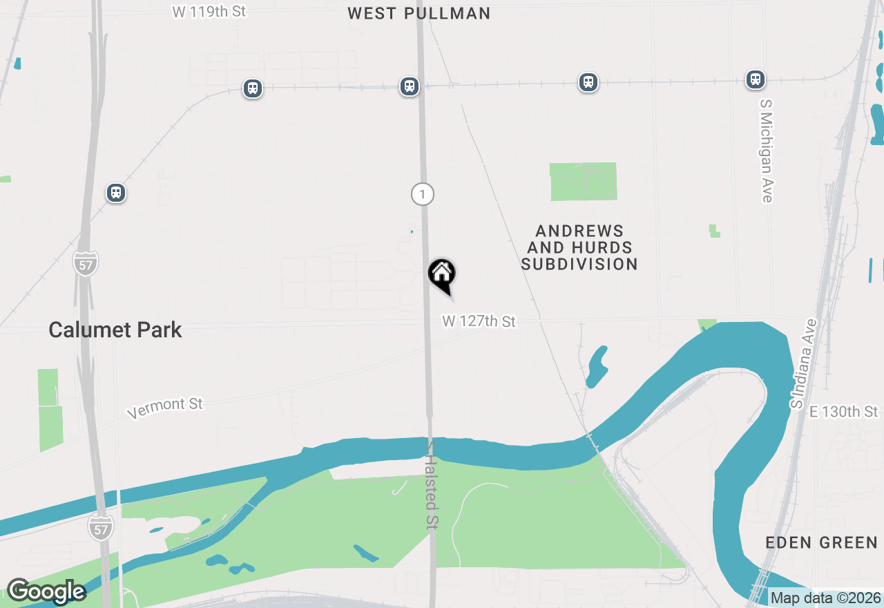 Map of 12632 S Emerald Avenue, Chicago, IL 60628