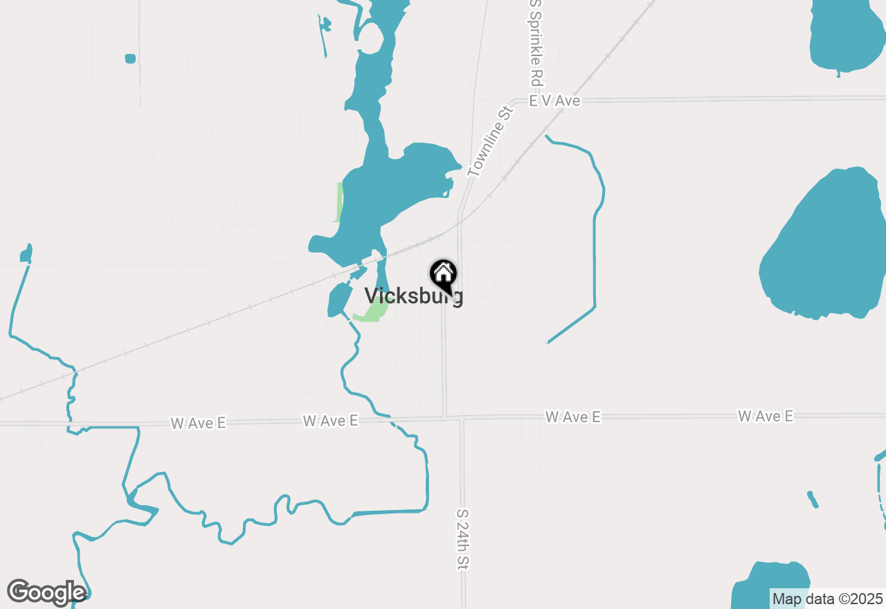 Map of 127S Kalamazoo Avenue, Vicksburg, MI 49097