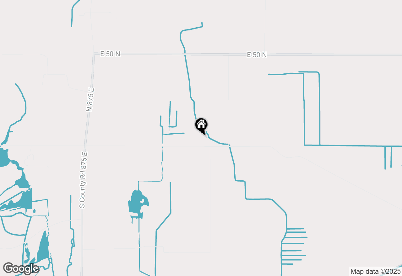 Map of 9303 E Division Road, Mill Creek, IN 46365